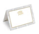 Silver Moire Printed Place Cards Image 1 of 2